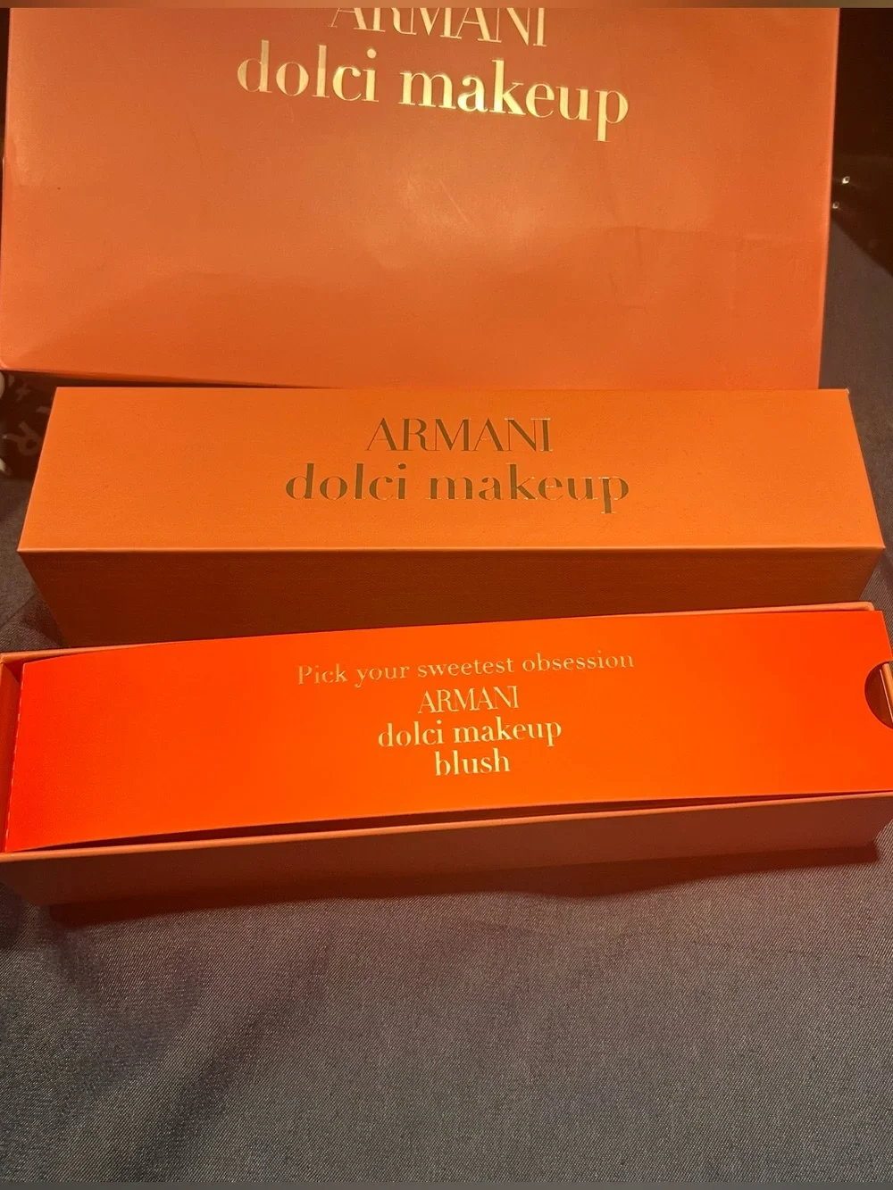 Armani Dolci Makeup Blush -ENTIRE COLOR LINE